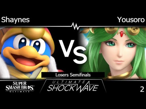 USWo 2 - Shaynes (DDD) vs Yousoro (Palutena) Losers Semifinals - SSBU