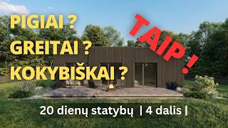 Super šiltas, gretai pastatytas namas. Ilgaamžio stogo paslaptys | 4 serija
