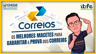 📬  Os MELHORES MACETES para GABARITAR a PROVA dos CORREIOS | CONCURSO 2024