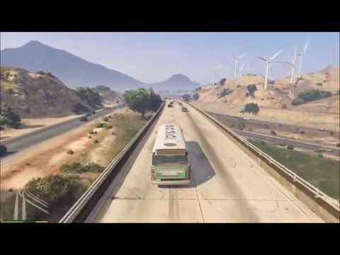 GTA 5 -  Brutal Crash Compilation - Heavy Bus Mod - Extreme High  Speed Crach Compilation 3