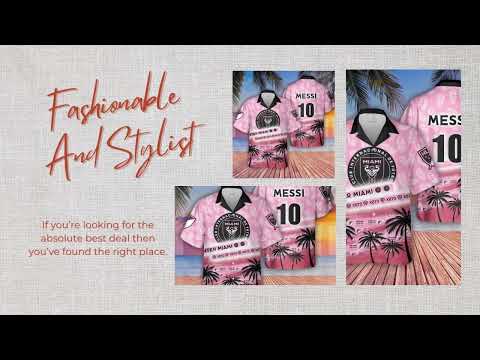 Leonel Messi Inter Miami M10 Hawaiian Shirt