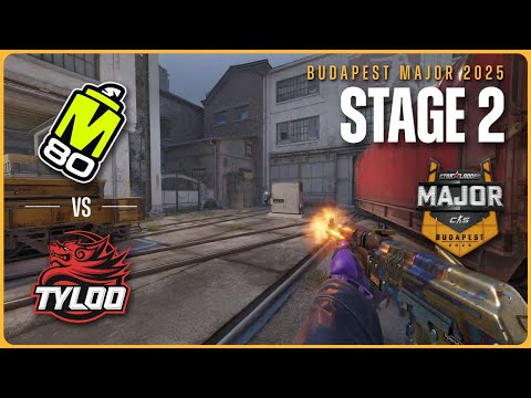 M80 vs TYLOO - HIGHLIGHTS - StarLadder Budapest Major 2025 - STAGE 2 | CS2