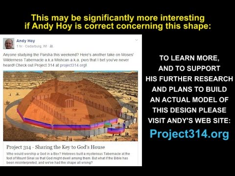 VHC Week 19 - Torah Portion: T'rumah (Heave Offering/Contribution) - a confirmation of Flat Earth?