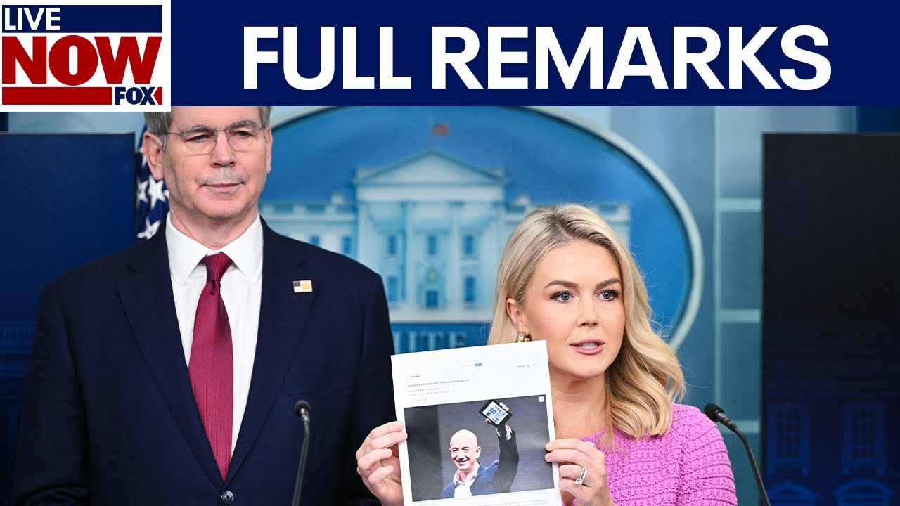 White House update: Karoline Leavitt & Secretary Bessent  | LiveNOW from FOX