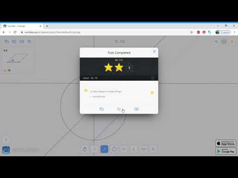 3.8 Euclidea - Lozenge - Soluce 5L 7E 4V (4 Stars)