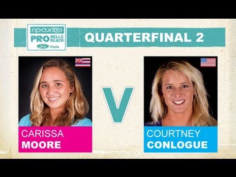 Quarterfinal 2 - Carissa Moore vs Courtney Conlogue