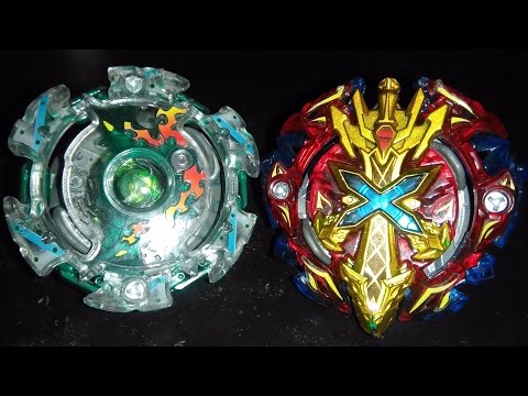 カイザーケルベウス.A.N VS ゼノエクスカリバー.T.V　ベイブレードバースト