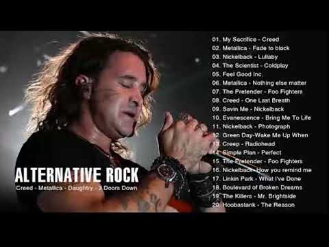 Creed, Nickelback, 3 Doors Down, Evanescence, Metallica, AC/DC- Alternative Rock Complication