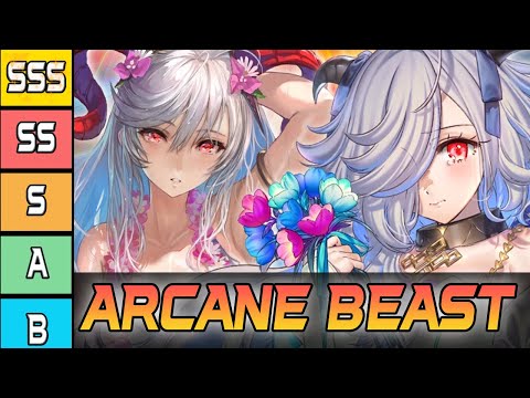 ARCANE NIHILITY & BEAST SENSE 4 TIER LIST (40 Heroes ranked) | Fire Emblem Heroes