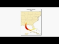 Hurricane Katrina Animation Using ArcGIS
