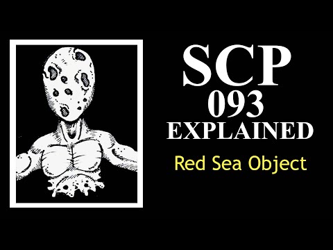 SCP-093 Explained | Red Sea Object | Special Containment Procedures | scp 093