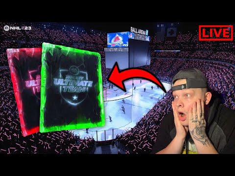 No Money Spent MADNESS!! - NHL 23 HUT Rivals and Squad Battles Live!