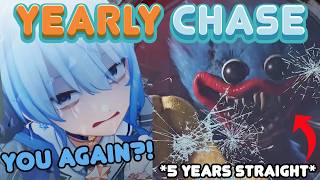 Suisei Gets Chased by Huggy Wuggy AGAIN for 5 Years!【Hoshimachi Suisei / Poppy Playtime】