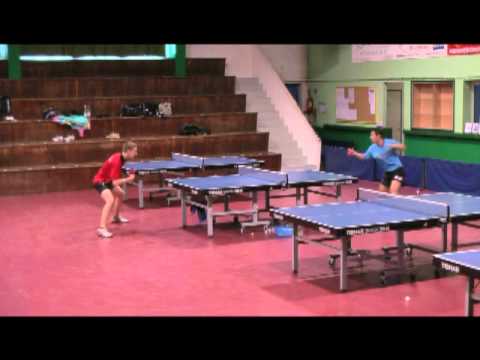 T.T Entraînement: Wang Xin - Julien Meurant