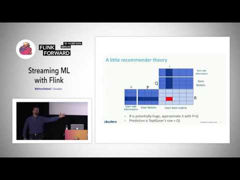 Flink Forward 2016: Márton Balassi - Streaming ML with Flink