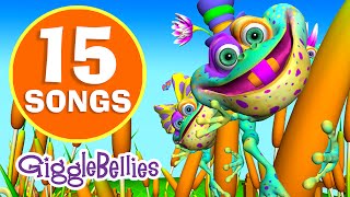 Web Footed Friends | Itsy Bitsy Spider | 15 Children Songs & Nursery Rhymes Collection