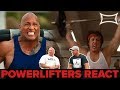 Professional Powerlifters React to Lifting Scenes in Hollywood