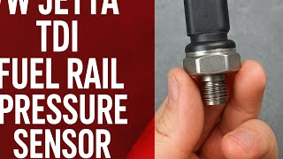 How to Replace Fuel Rail Pressure Sensor on VW Jetta TDI (MK6)