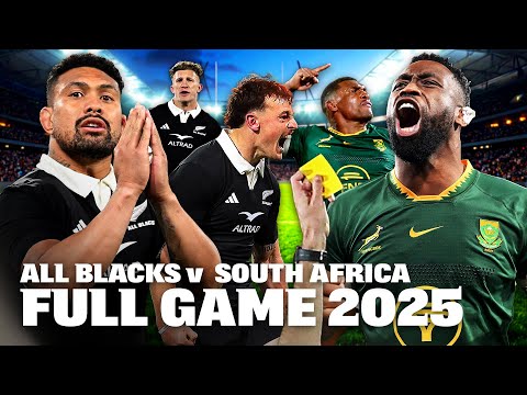 You asked, we delivered. Springboks v All Blacks WELLINGTON | 2025 | FULL GAME
