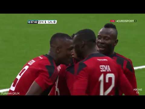 Östersunds FK 2-0 Galatasaray MAÇ ÖZETİ | All Goals | 2017-18 UEFA Europa League