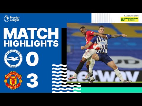 FC Brighton & Hove Albion 0-3 FC Manchester United