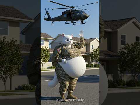 💔 Army Cat’s Heartbreaking Search for Her Lost Kittens 🐱🪖#cat #kitten #shorts #usarmy