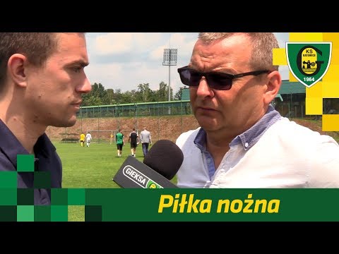 Trener Piotr Mandrysz po sparingu GKS Katowice - Odra Opole (24.06.2017)