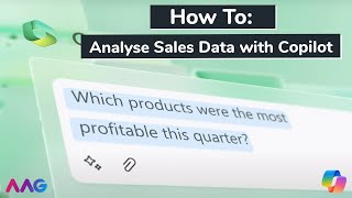 How to analyse Sales Data with Copilot
