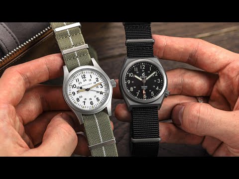 Battle of the Field Watches: Hamilton Khaki Field Mechanical vs BOLDR Venture