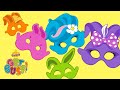 Crafty Masks | Sunny Bunnies - GET BUSY | Cartoons for Kids | WildBrain Learn at Home