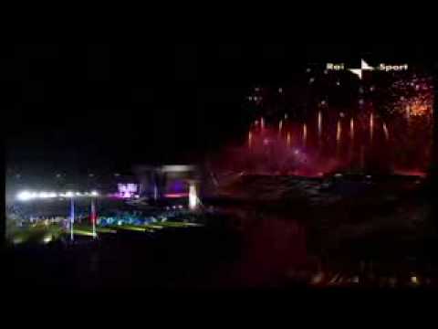 Banda "Le Contrade" di Stroncone(TR) - Giochi del Mediterraneo Pescara 2009 - Festa finale