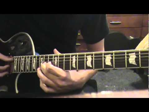 How to play Buried Alive (intro) Guitarbrotha