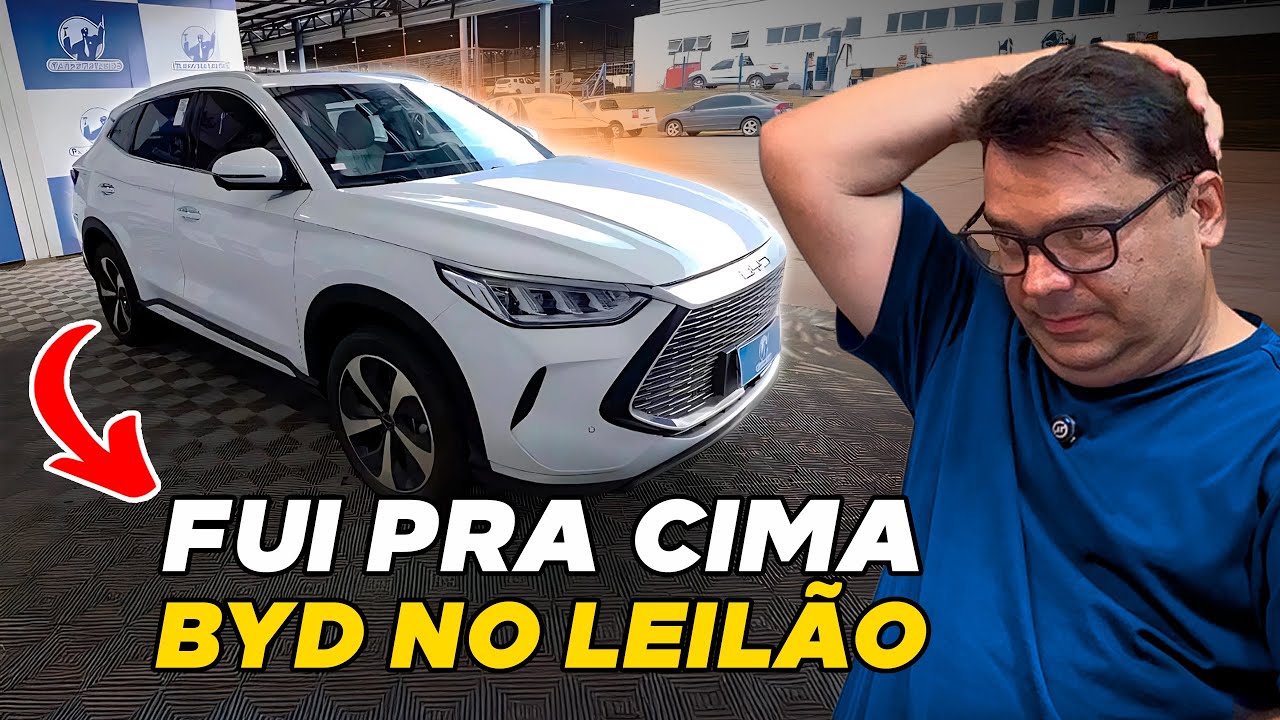 FUI PRA CIMA DO BYD DE ENCHENTE NO LEILÃO, SERÁ QUE DEU CERTO?