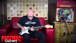 Video thumbnail for Port Mac Guitars Fender American Standard Strat HH Demo by Port Mac Guitars