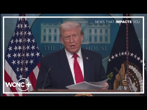President Trump reflects on first year of second term