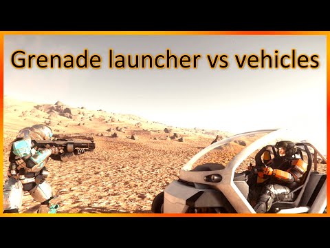 3.11 Grenade launcher vs vehicles test