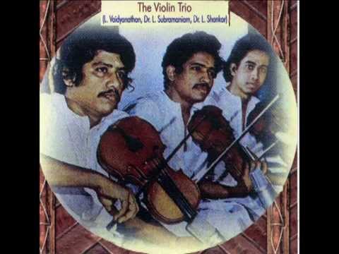Violin Trio Brothers  with Palkat Mani Iyer & Conducter V  Lakshminarayana Iyer, Maamavasadhajanani