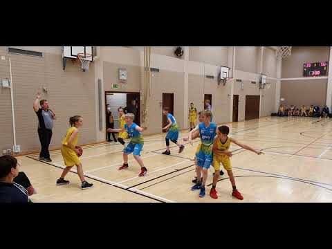 Feeniks Basket- Raholan Pyrkivä U14 M 2. div. (3-4/4) (84-49)