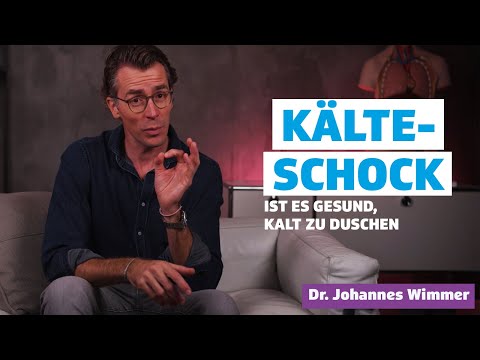 Kälte-Schock: Ist es gesund, kalt zu duschen? Dr. Johannes Wimmer