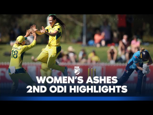 Australia v England: Women’s Ashes – 2nd ODI Highlights I 14/01/25 I Fox Cricket Australia v England: Women’s Ashes – 2nd ODI Highlights I 14/01/25 I Fox Cricket