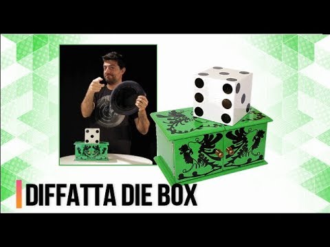 Difatta Die Box Magic Trick Gospel Green
