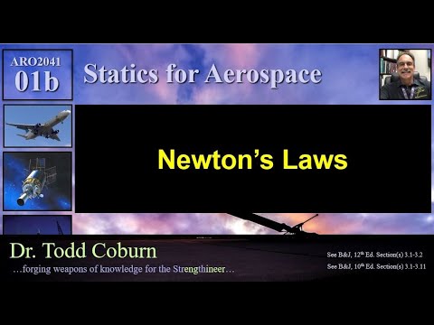 Statics: L-01b - Newtons Laws