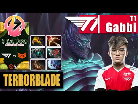 T1 vs SMG | INSANE TERRORBLADE CARRY BUILD 21 MINS SKADI | DPC 2022 SEA TOUR 3 SUMMER Highlights