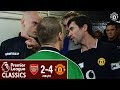 PL Classics Arsenal 2 4 Manchester United 2005 Giggs Ronaldo O Shea Silence Highbury