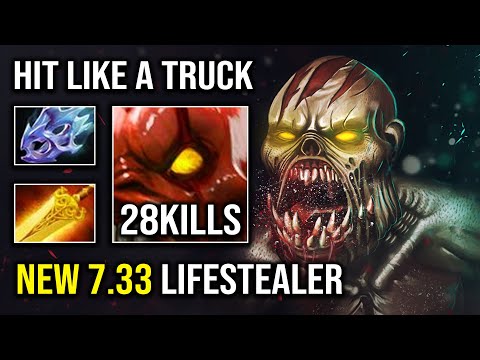 How to Play Lifestealer as a Hard Carry in 7.33 Update with 926 Gold Per Minute Dota 2