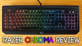 Video thumbnail for Review: Razer Blackwidow Chroma Keyboard by randomfrankp