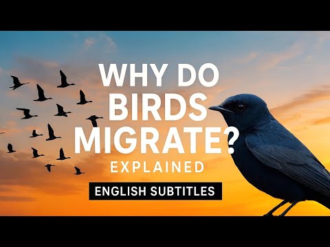 Why Do Birds Migrate? | Explained | English Subtitles | Beginners | Simplified
