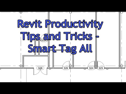 Revit Productivity Tips and Tricks - Smart Tagging