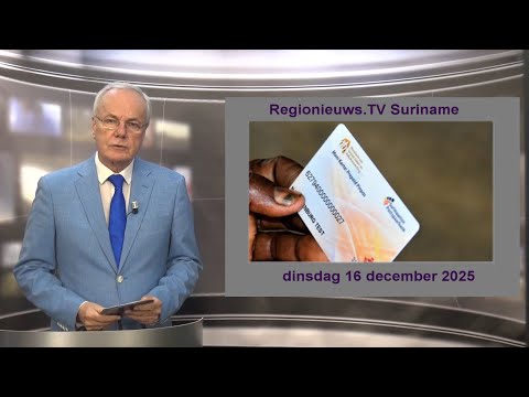 Regionieuws TV Suriname 16 december 2025 ► Moni Karta: miljoenen- fraude ► Geen eigen bijdrage SZF