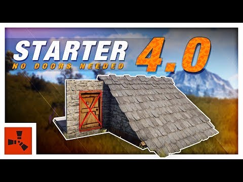 "Starter 4.0" - The DOORLESS TANK Base | Rust Base Building